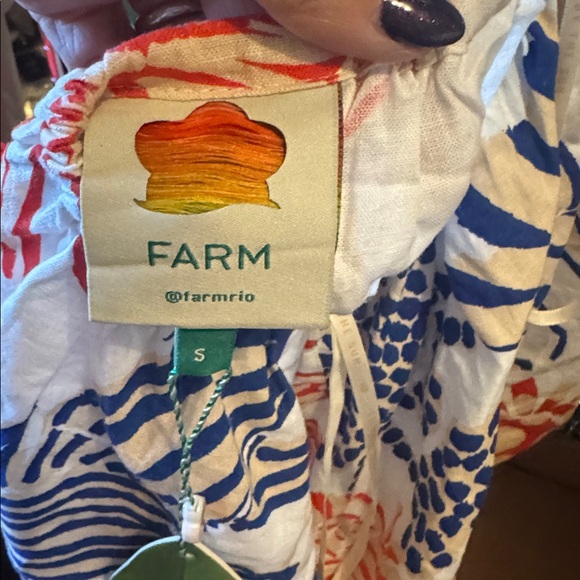 FARM Rio Mixed Lobsters size small NWT - Picture 6 of 6